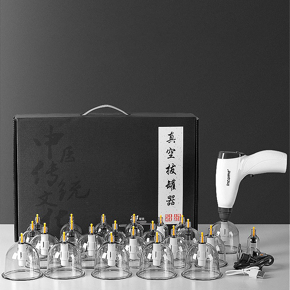 Cupping Therapy Set - 24/4 Cans Electric Vacuum Cupping Set