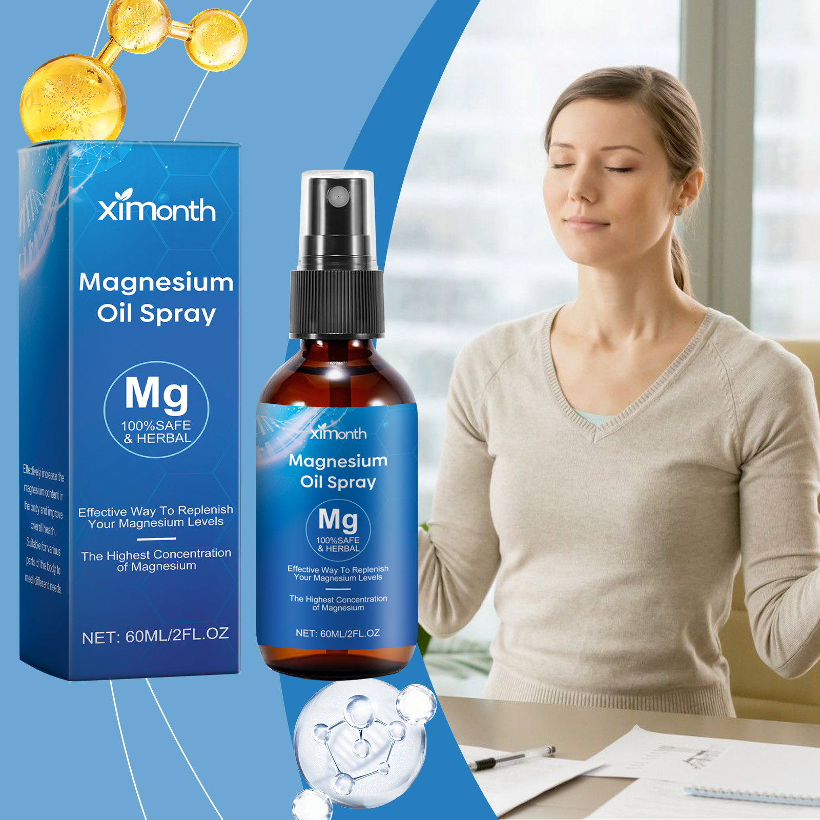 Bath Salts Magnesium - Essential Oil Magnesium Spray Relieves Muscle