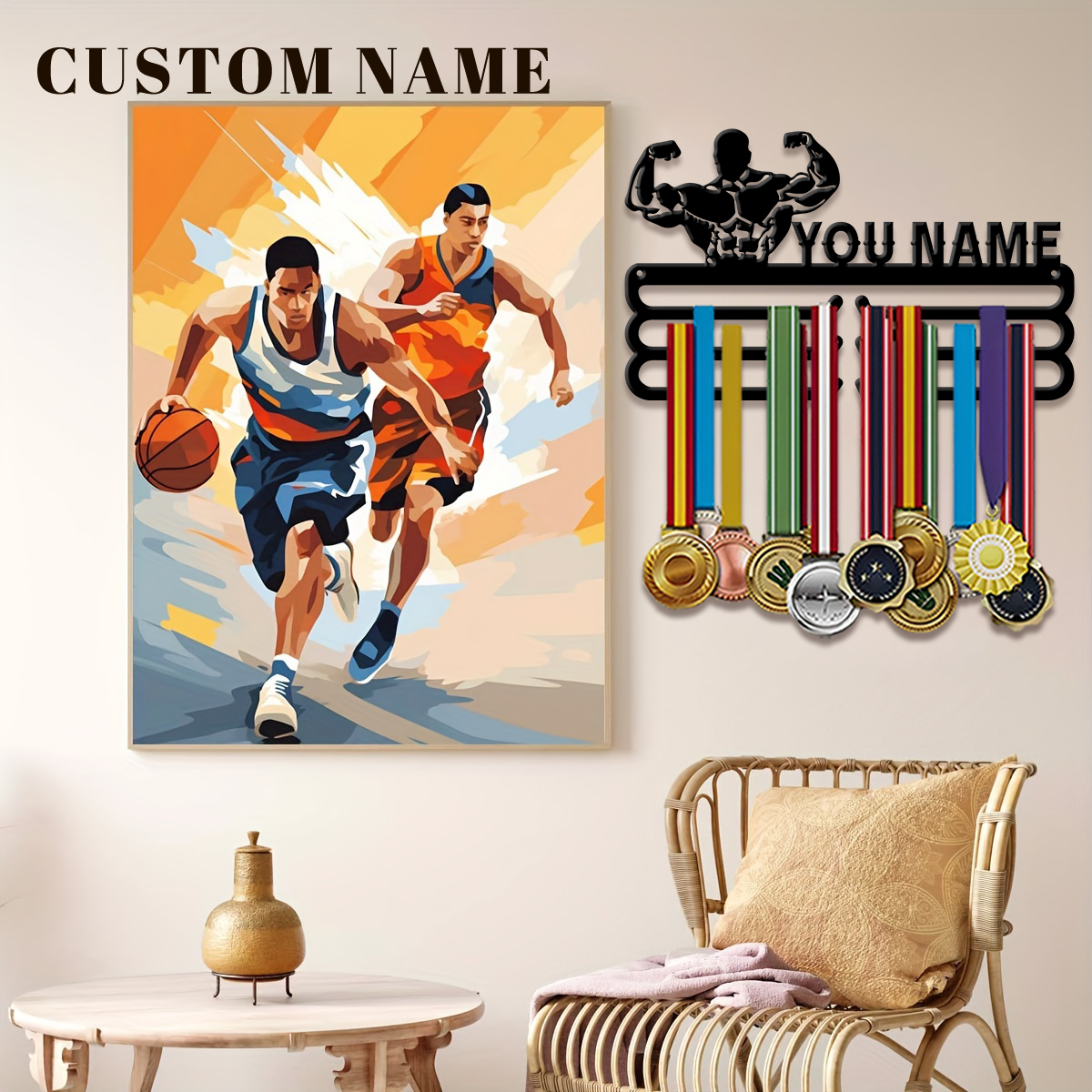 Health & Wellness Là Gì - custom Health, fitness Metal medal display