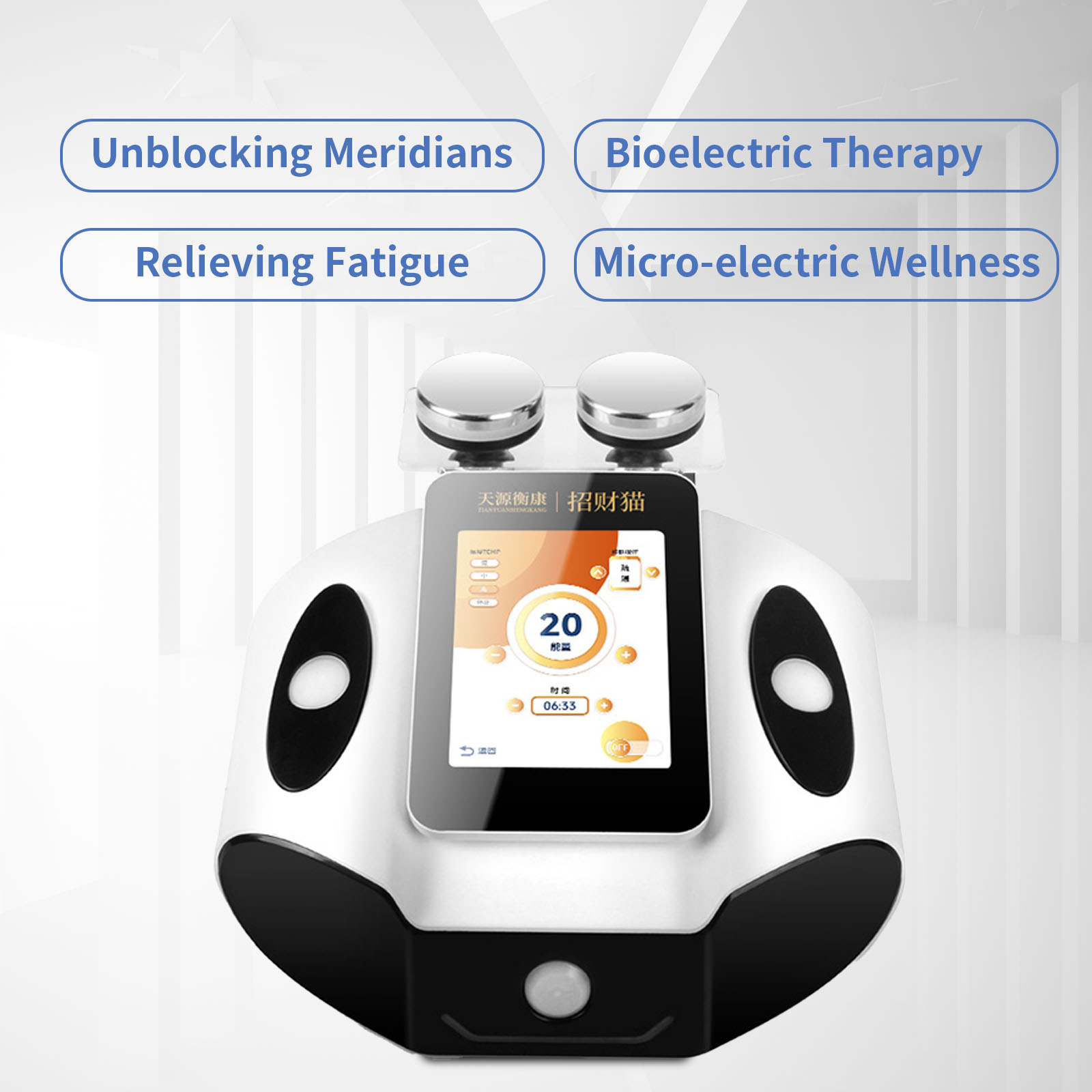 Health Wellness Massage - Bioelectric Meridian Meter Health Diagnostic Scraping