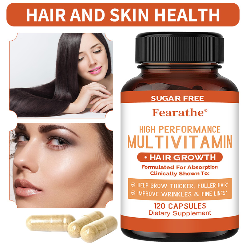 Health Wellness Energy - Unisex Multivitamin Capsules, Vitamin A C