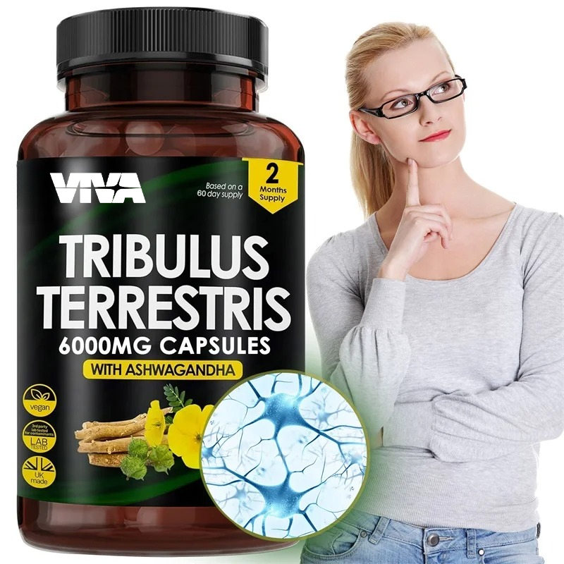 Health And Wellness Promotion - Tribulus Terrestris 6000MG - Supports Overall