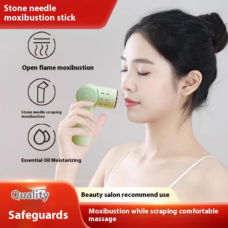 Health Wellness Massage - Moxibustion Scraping Massager Instrument Portable Intelligent