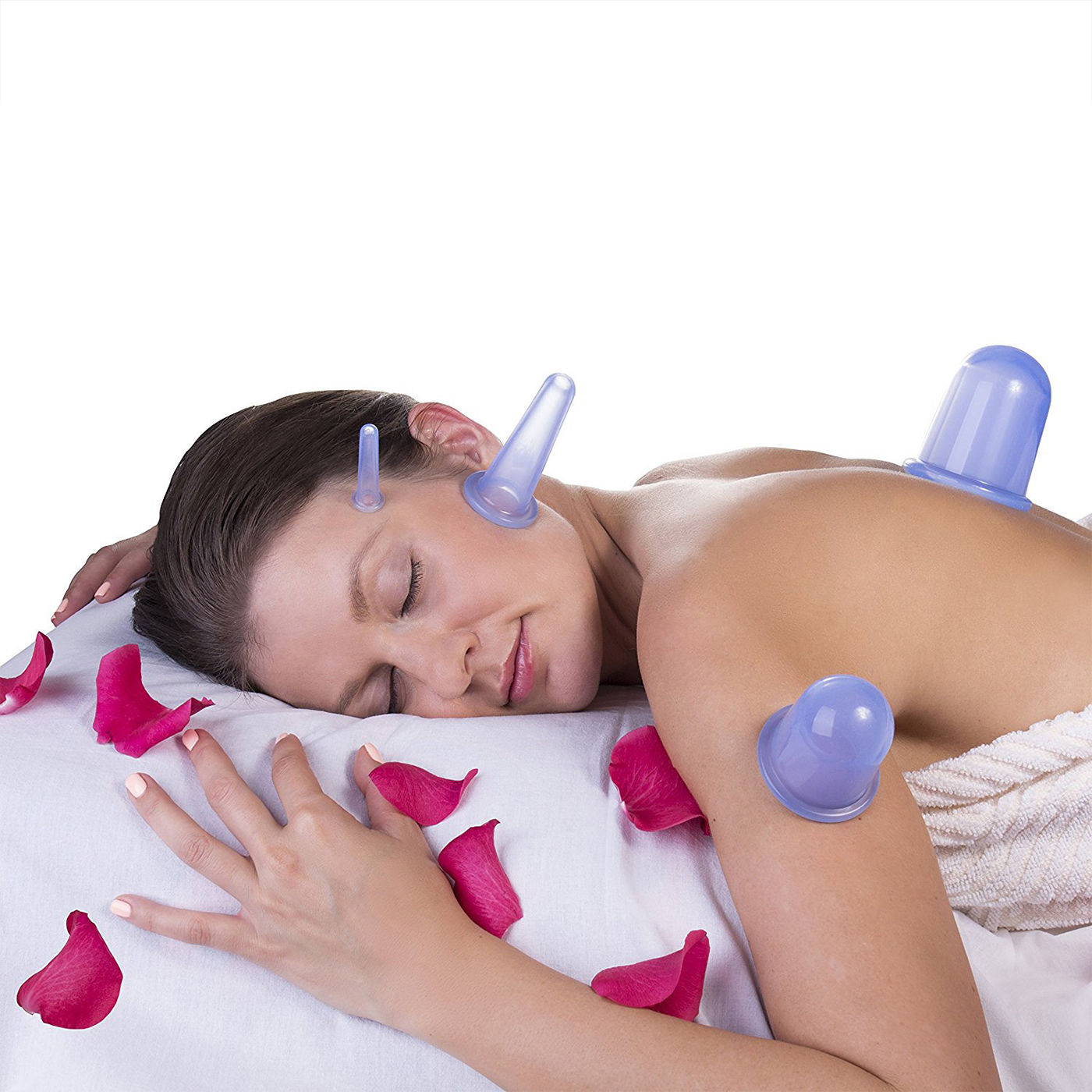 Silicone Vacuum Cup Set Suctio - огляд і ціна Cupping Therapy Set