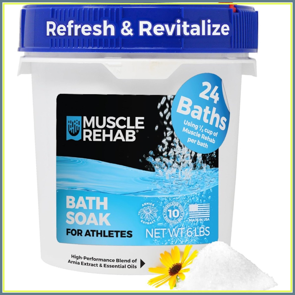 Muscle Rehab Epsom Salt Bath S - огляд і ціна Bath Salts Magnesium