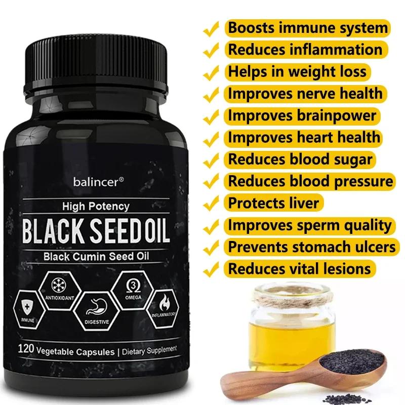 Black Cumin Seed Oil - Support - огляд і ціна Health And Wellness Promotion