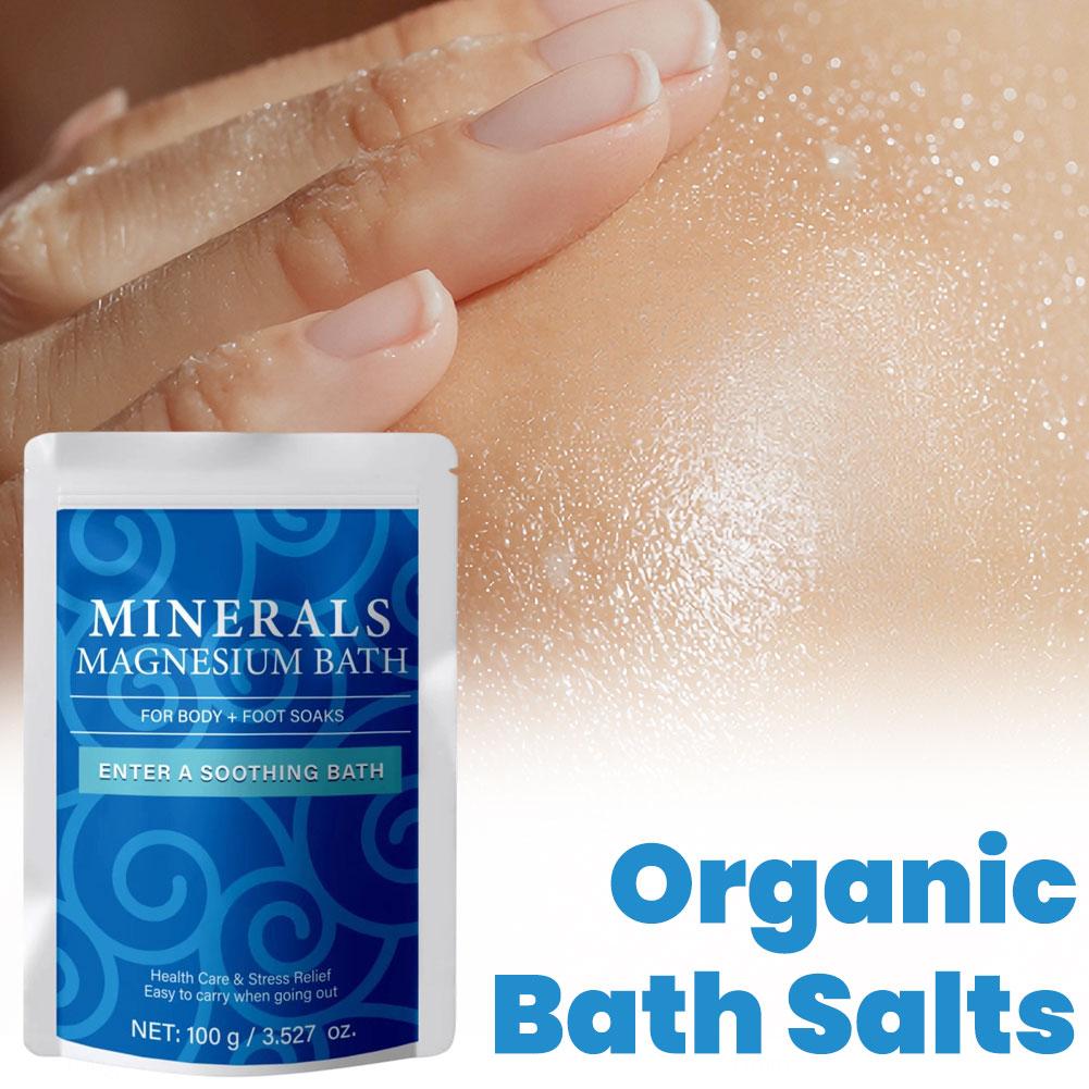 Magnesium Bath for Deeper Rela - огляд і ціна Bath Salts Magnesium