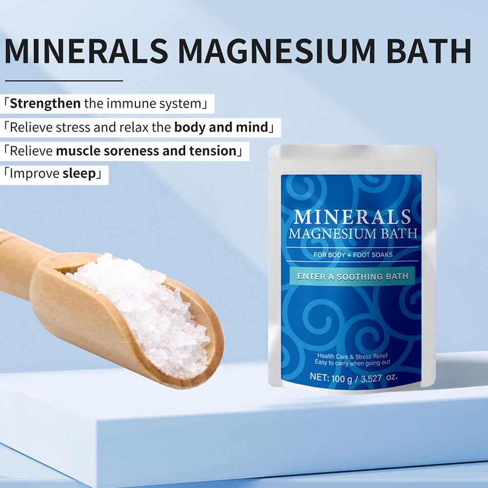 Magnesium Bath for Deeper Rela - огляд і ціна Bath Salts Magnesium