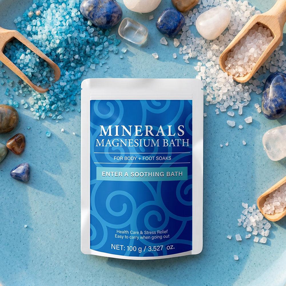 Magnesium Bath for Deeper Rela - огляд і ціна Bath Salts Magnesium
