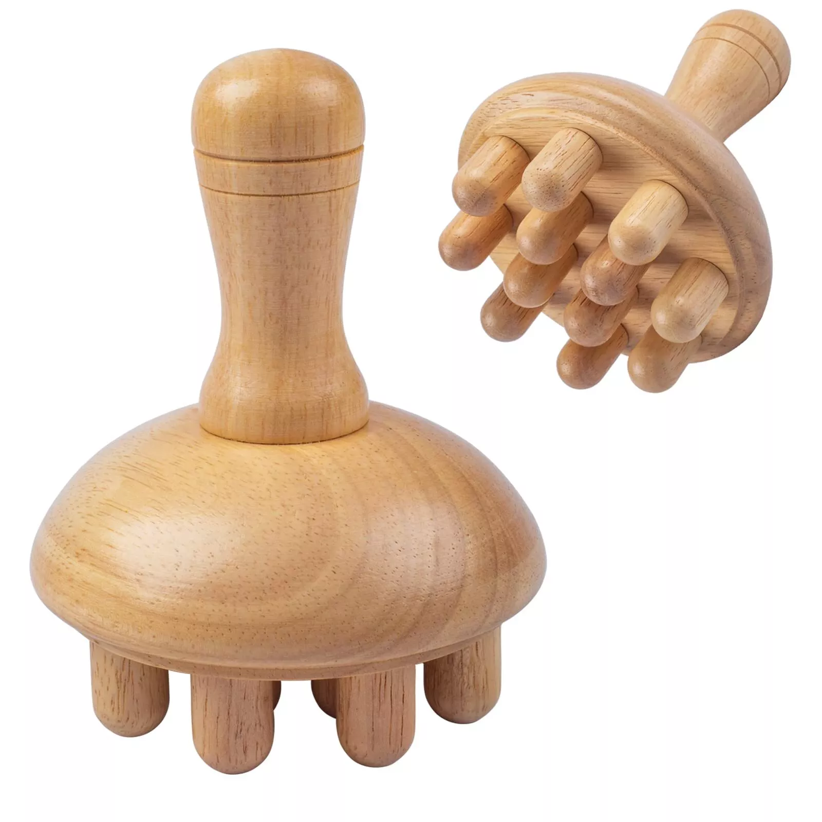 Wooden Mushroom Manual Massage - огляд і ціна Health Wellness Massage