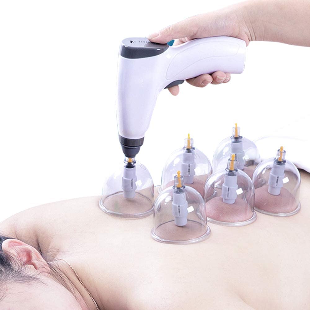 24/4 Cans Electric Vacuum Cupp - огляд і ціна Cupping Therapy Set