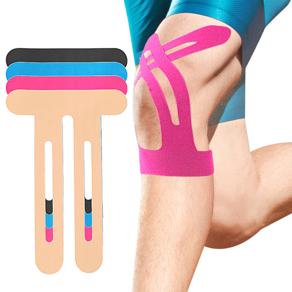5Pcs Precut Kinesiology Tape E - огляд і ціна Sports Taping Precut