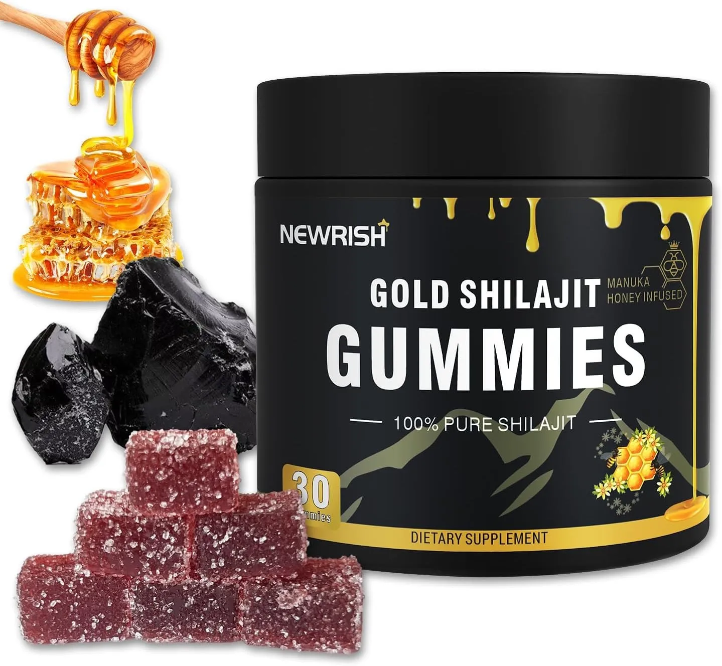 Gold Shilajit Gummies - Immune - огляд і ціна Health And Wellness Promotion