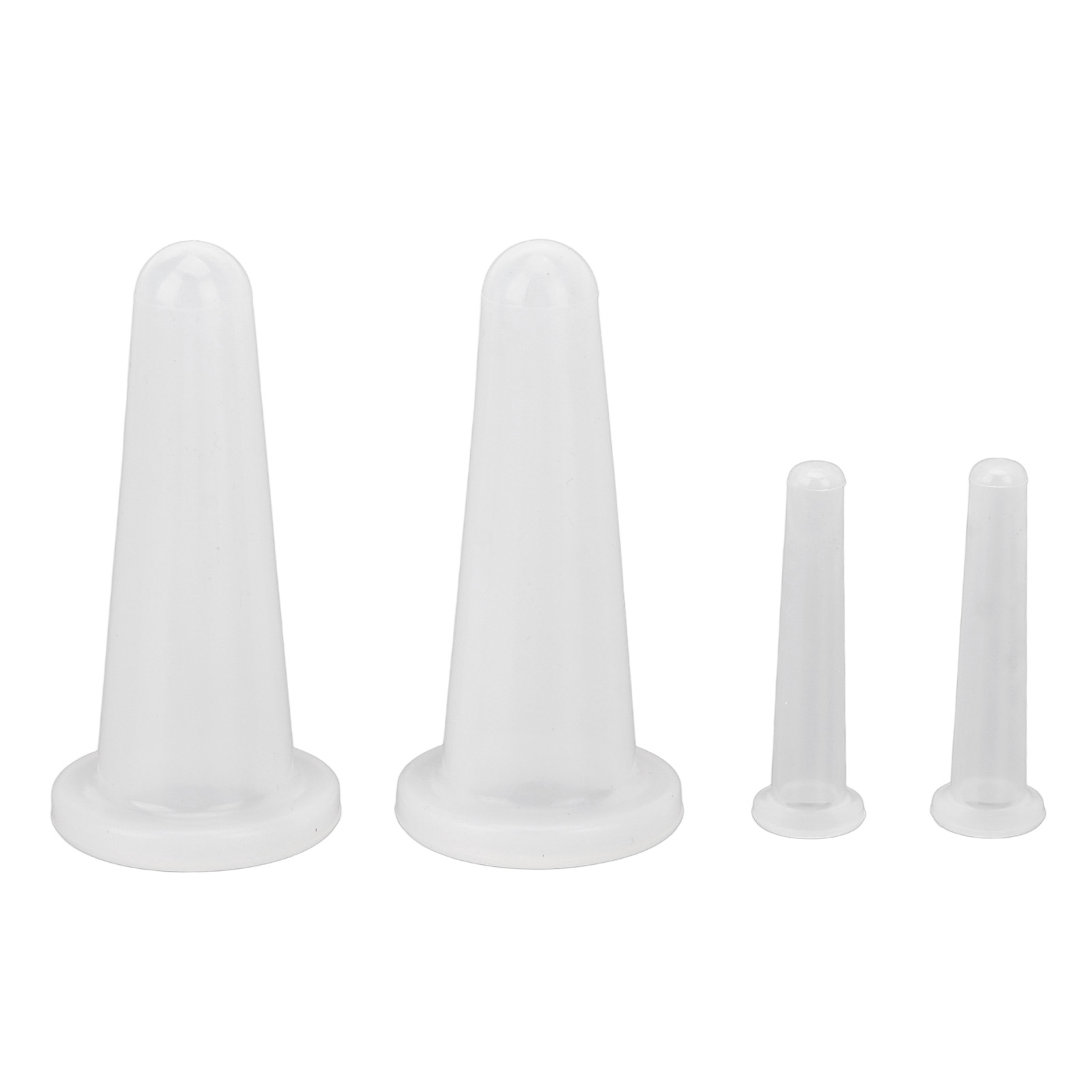 Facial Cupping Set 4pcs Silico - огляд і ціна Cupping Therapy Set