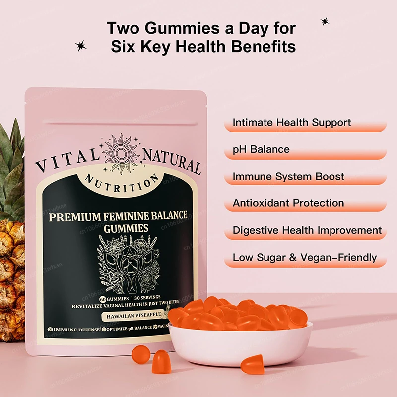 Premium Feminine Balance Gummi - огляд і ціна Health And Wellness Promotion