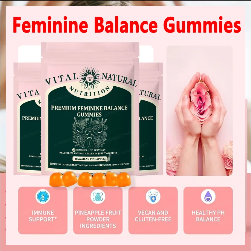 Premium Feminine Balance Gummi - огляд і ціна Health And Wellness Promotion