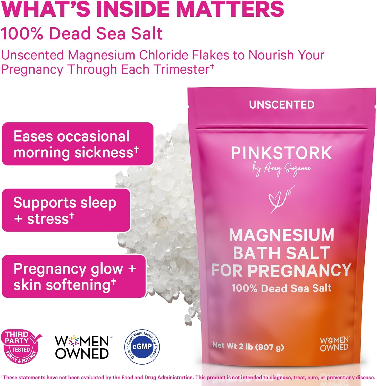 Pregnancy Bath Soak – Unscente - огляд і ціна Bath Salts Magnesium