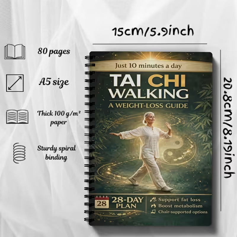 Tai Chi Walking Guide Notebook - огляд і ціна Fitness Journal Planner