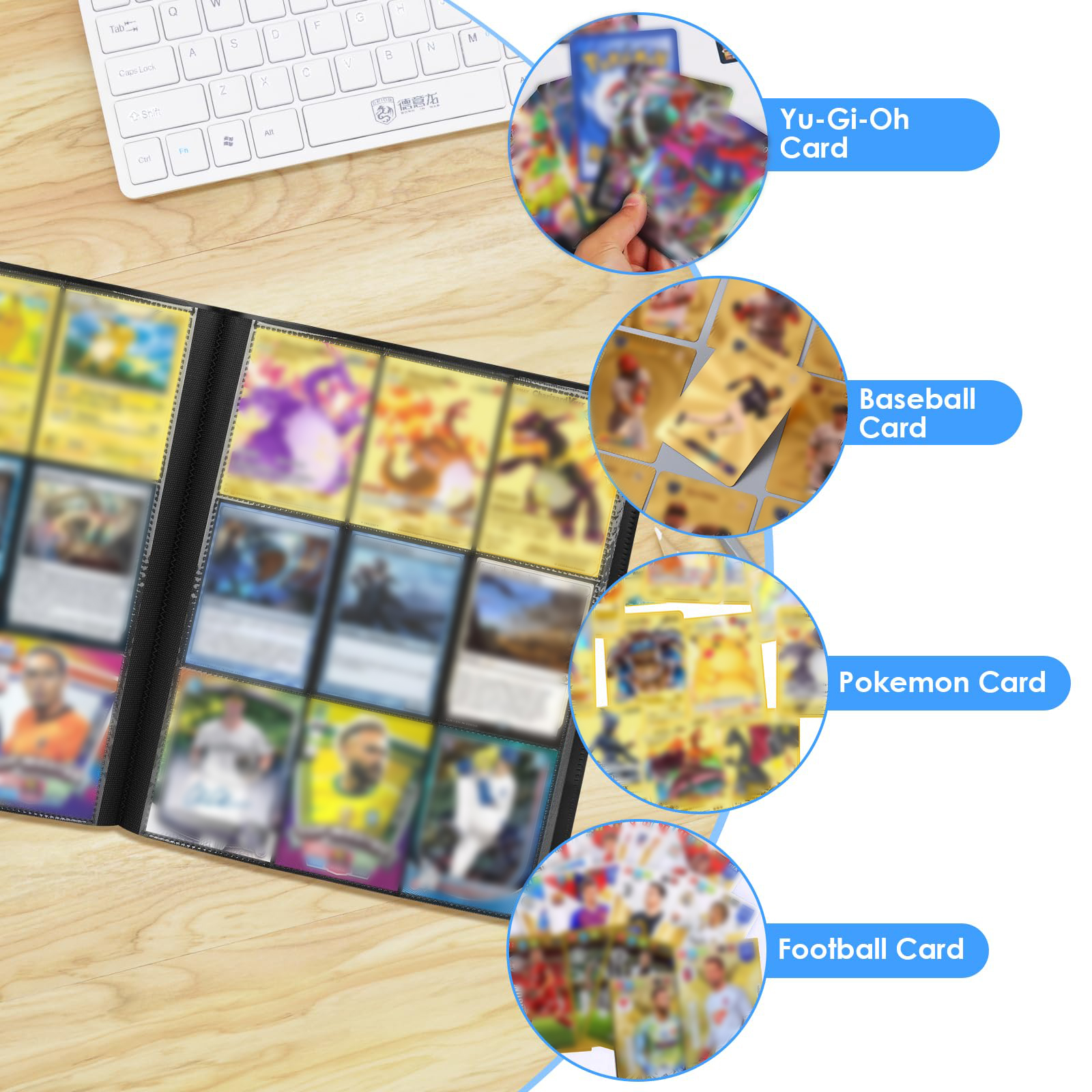 9-Pocket Card Binder (360 Card - огляд і ціна Fitness Journal Planner