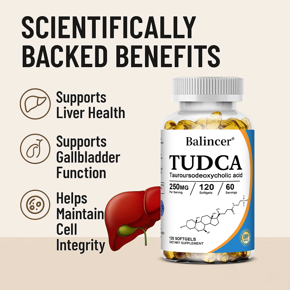TUDCA Capsules, Natural Liver  - огляд і ціна Health And Wellness Promotion