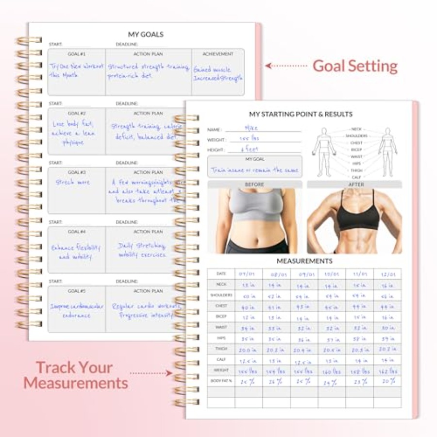 Fitness Journal Workout Planne - огляд і ціна Fitness Journal Planner