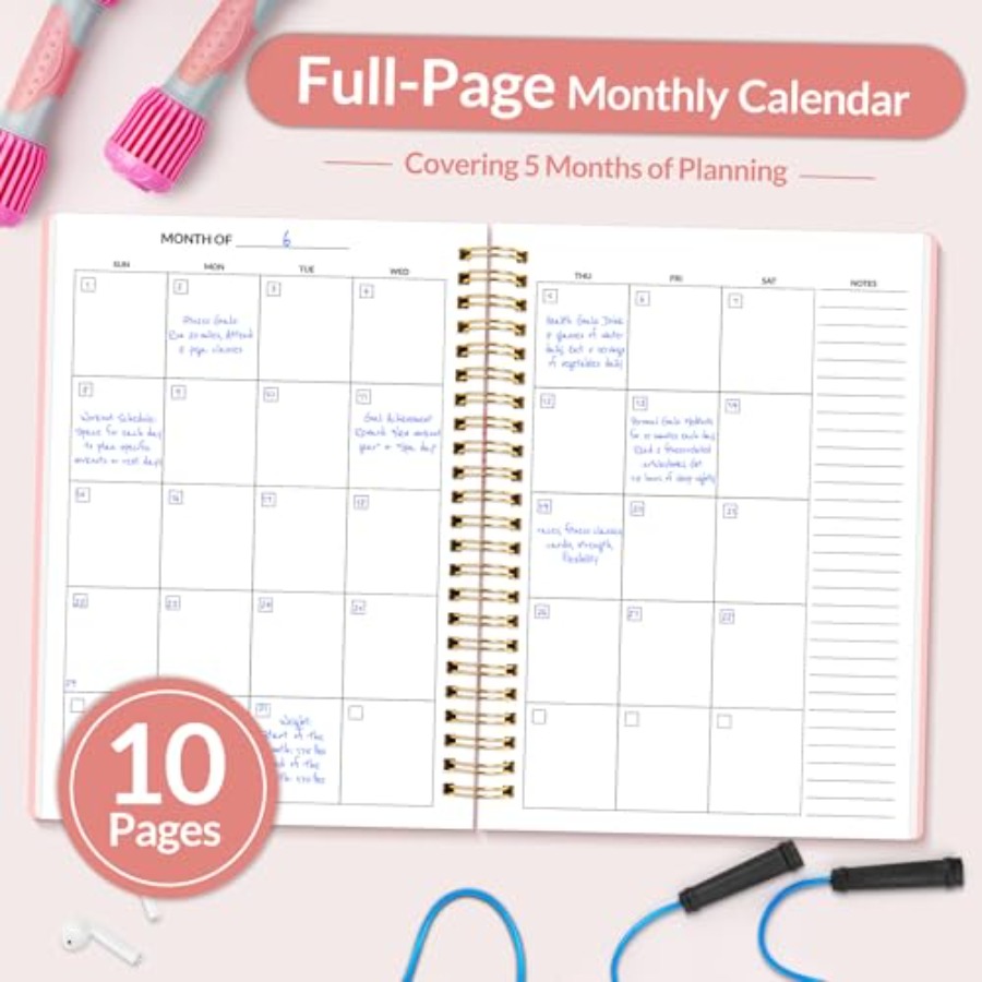 Fitness Journal Workout Planne - огляд і ціна Fitness Journal Planner