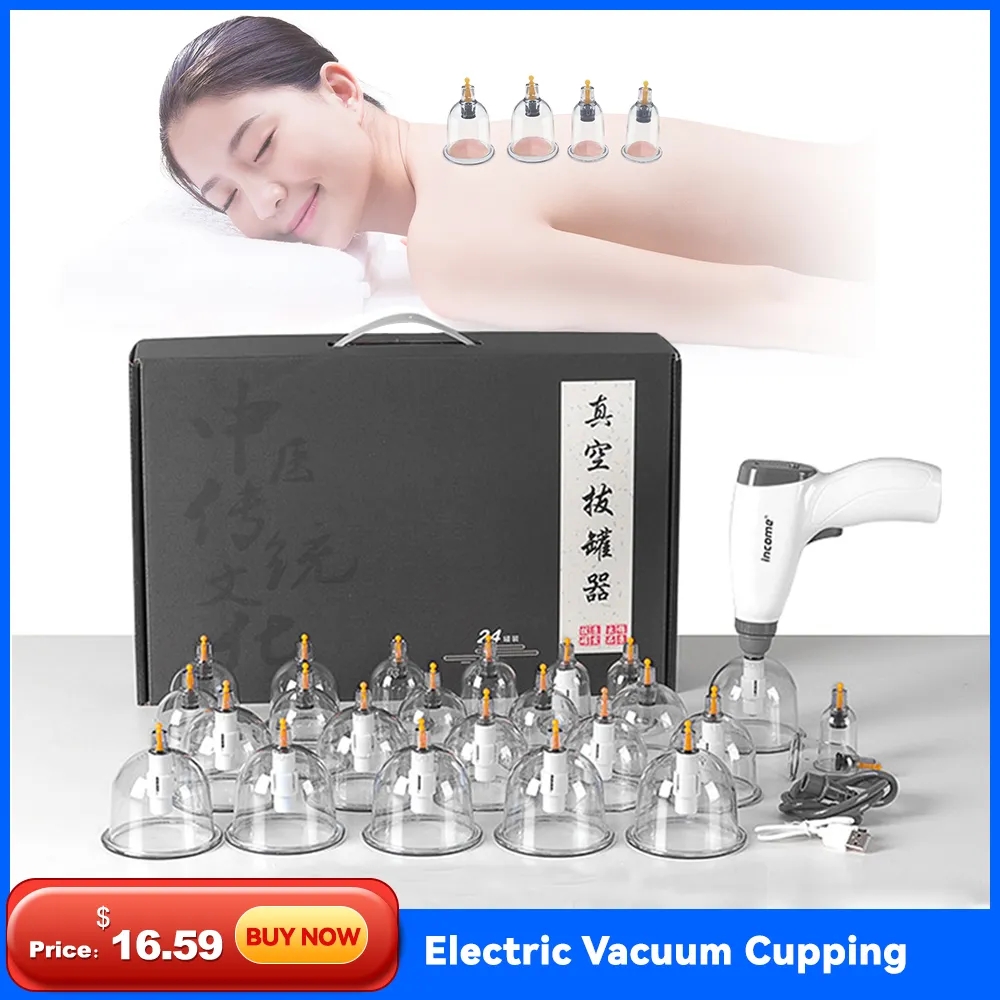 Electric Cupping Set Massage B - огляд і ціна Cupping Therapy Set