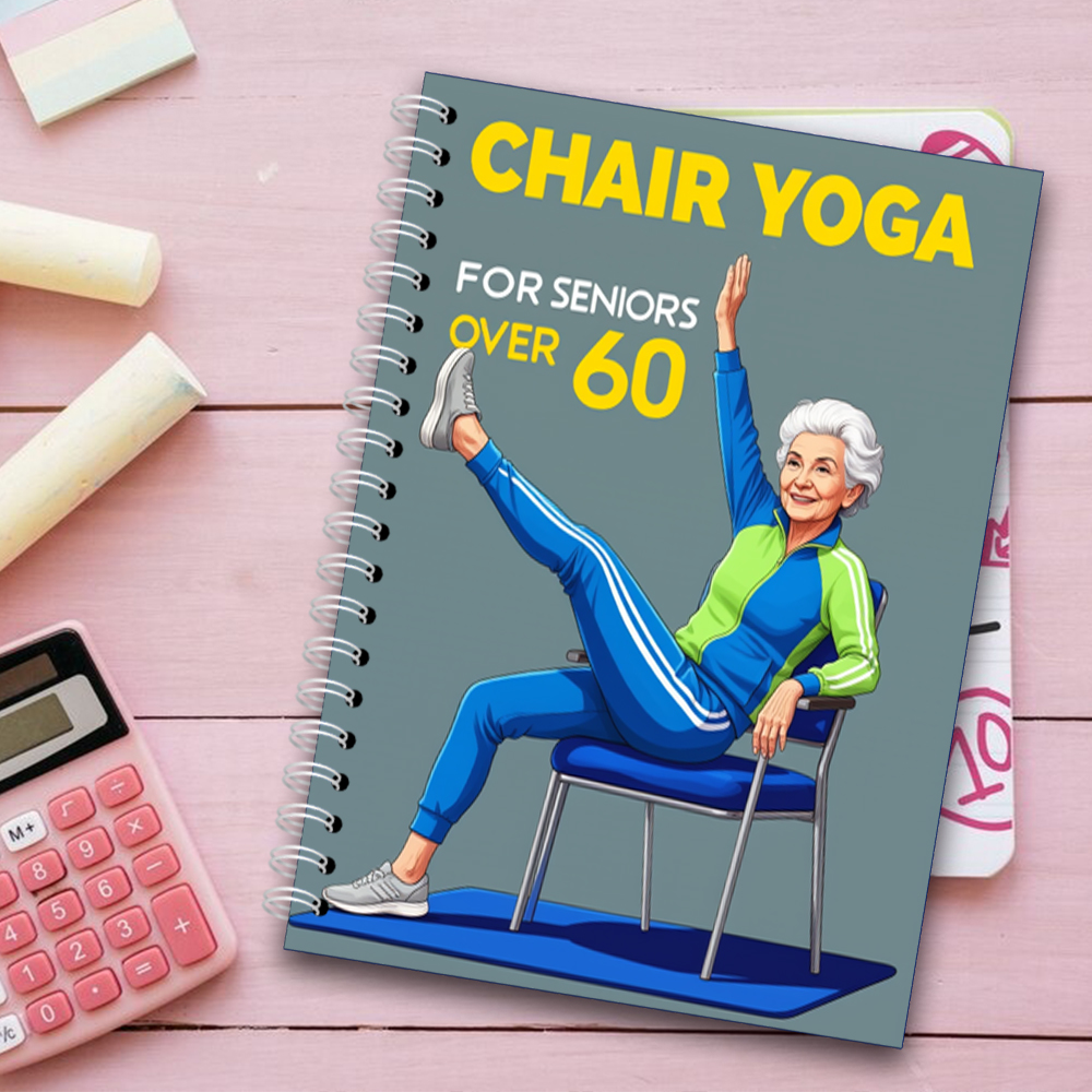 Chair Yoga Logbook Notebook Fi - огляд і ціна Fitness Journal Planner