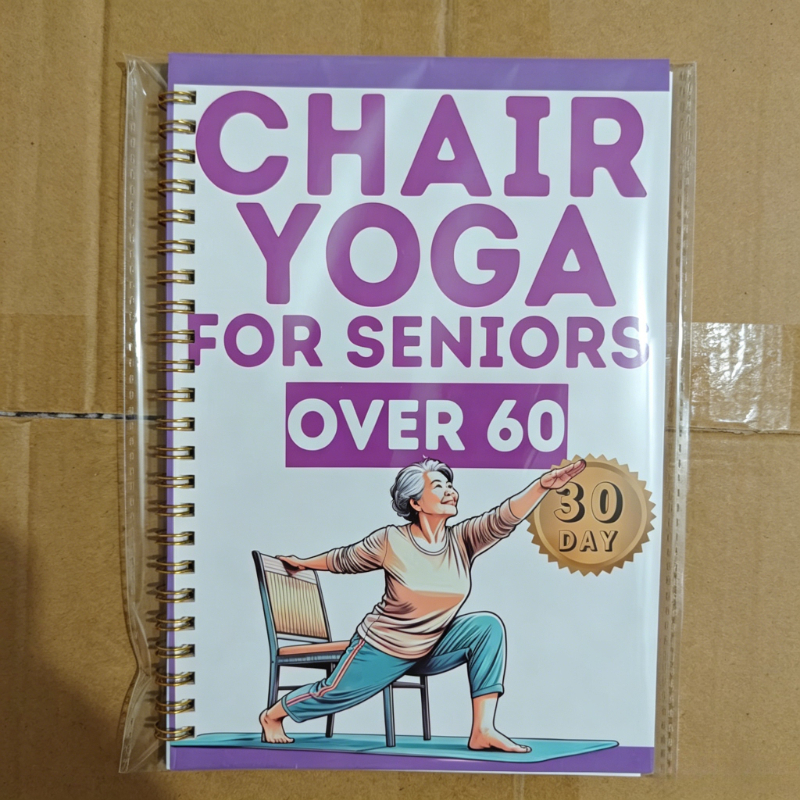 28-Day Chair Yoga Weight Loss  - огляд і ціна Fitness Journal Planner