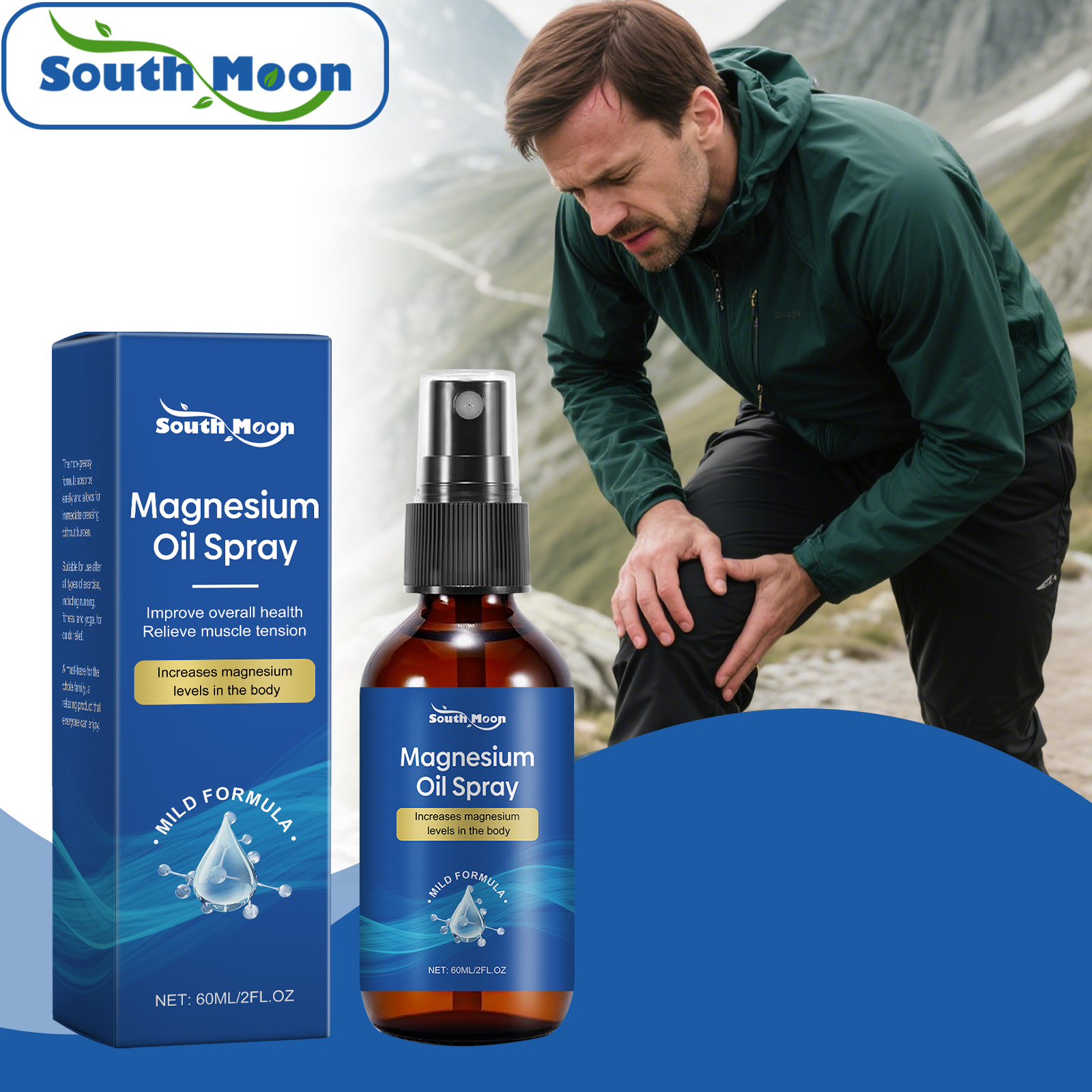 Magnesium Oil Spray Better Sle - огляд і ціна Bath Salts Magnesium