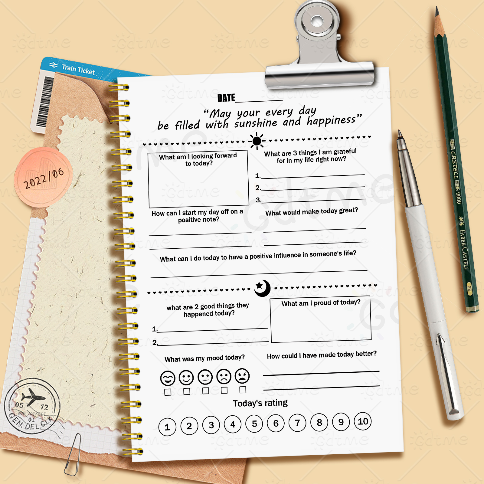 EMOTIONAL JOURNAL --Adult Ment - огляд і ціна Health Wellness Planner