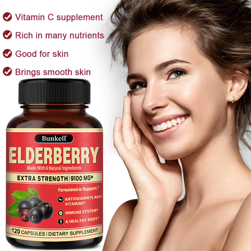 Elderberry Capsules, Antioxida - огляд і ціна Health And Wellness Promotion