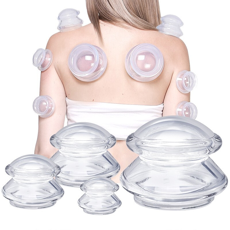 Silicone Massage Body Cups Sli - огляд і ціна Cupping Therapy Set