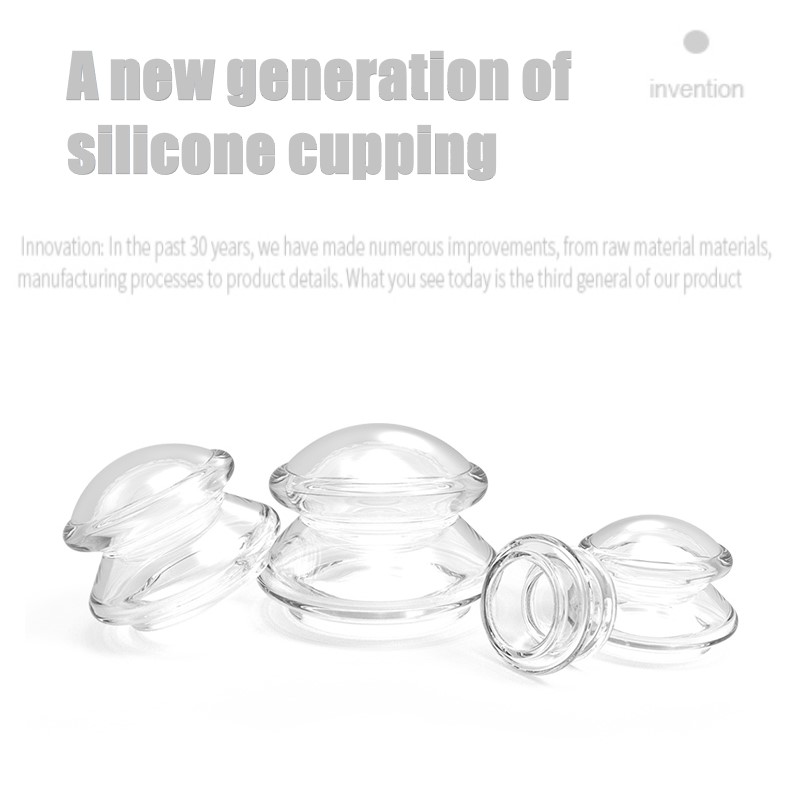 Silicone Massage Body Cups Sli - огляд і ціна Cupping Therapy Set