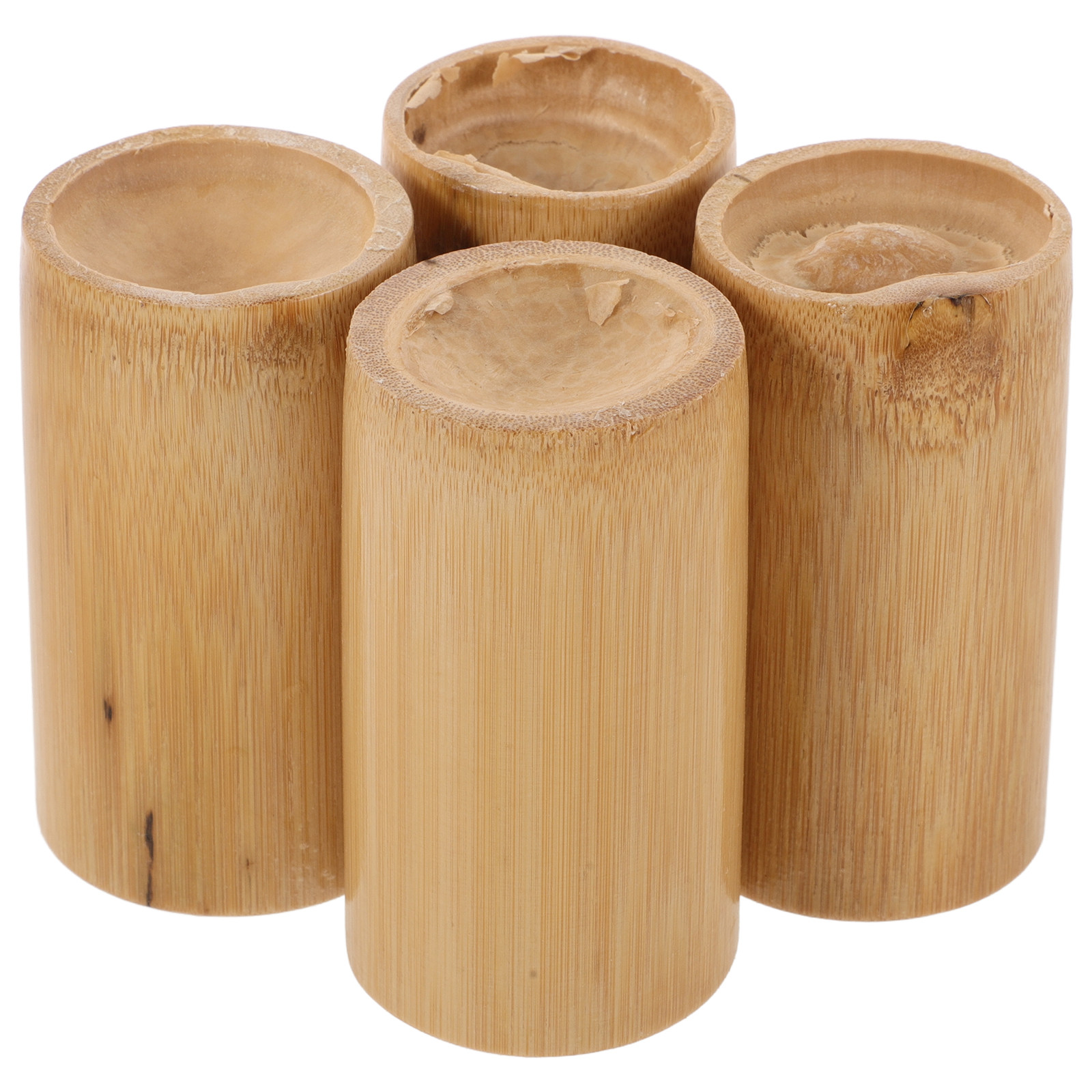 4Pcs Bamboo Cupping Cups Chine - огляд і ціна Cupping Therapy Set