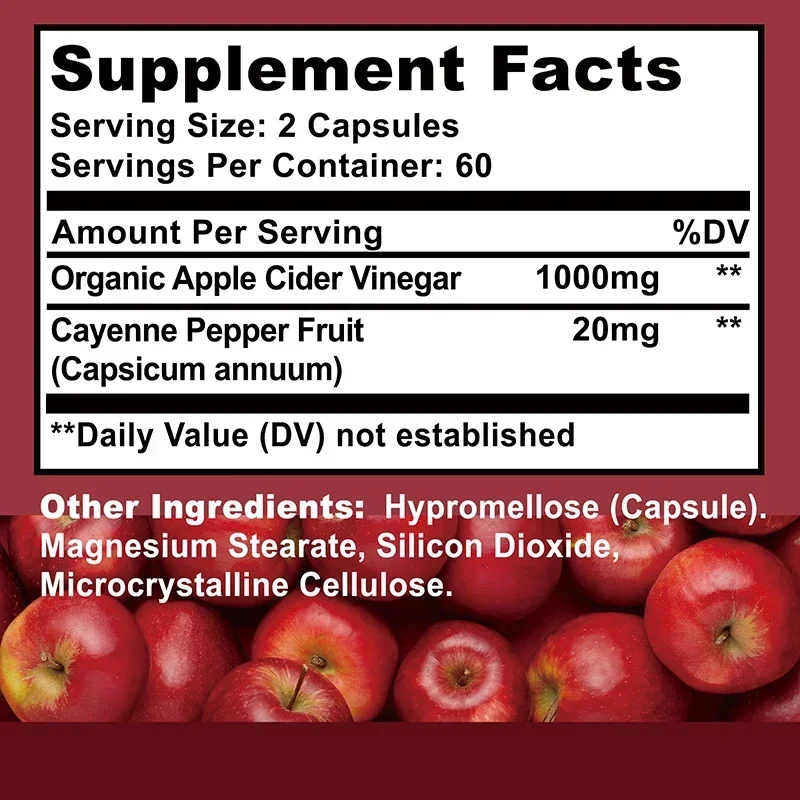 Apple Cider Vinegar - Maintain - огляд і ціна Health And Wellness Promotion