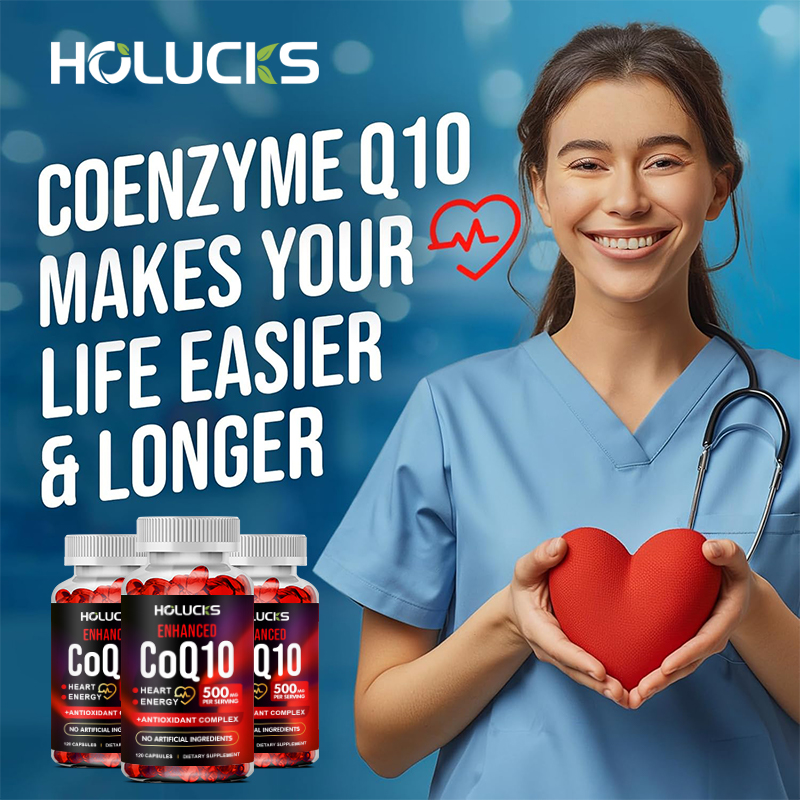 CoQ10 Capsules Support Heart C - огляд і ціна Health Wellness Energy