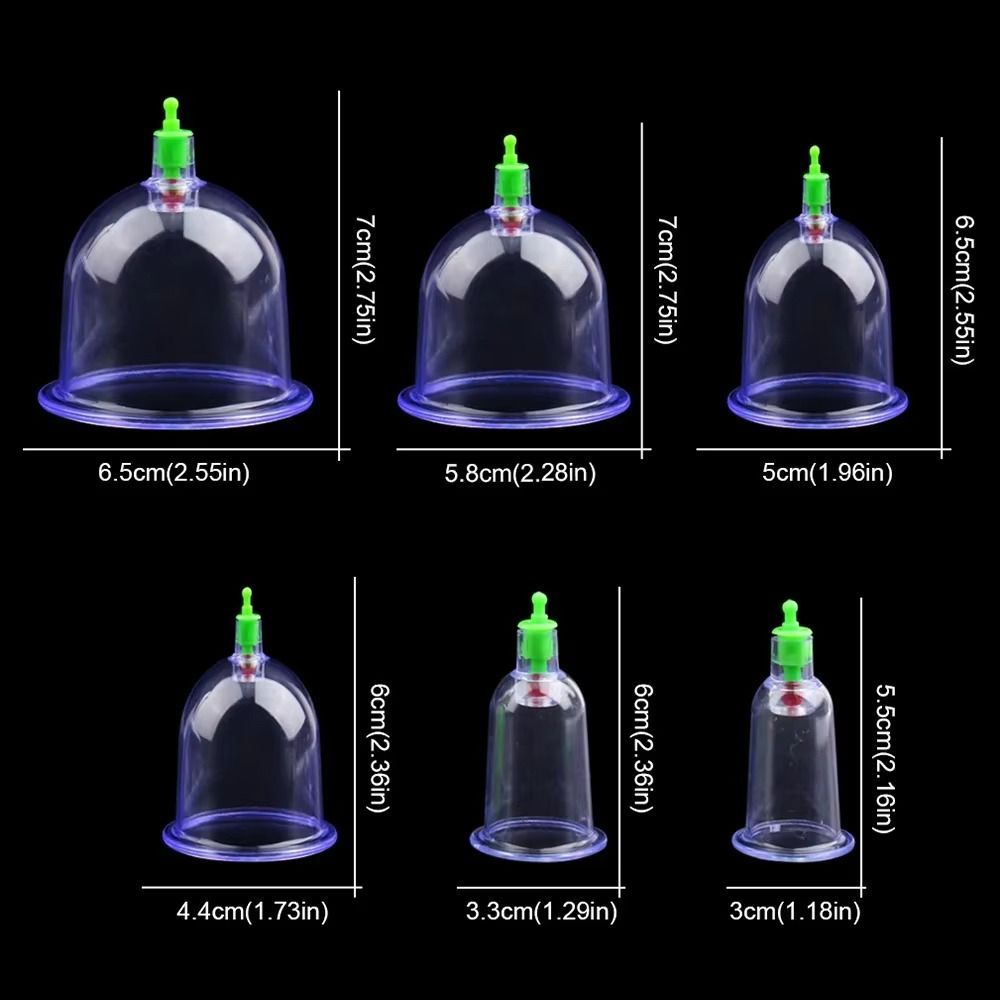 8Pcs/Set Anti-cellulite Vacuum - огляд і ціна Cupping Therapy Set