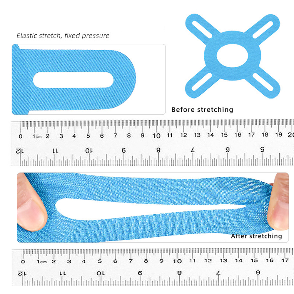 5PCS Knee Kinesiology Tape - W - огляд і ціна Sports Taping Precut