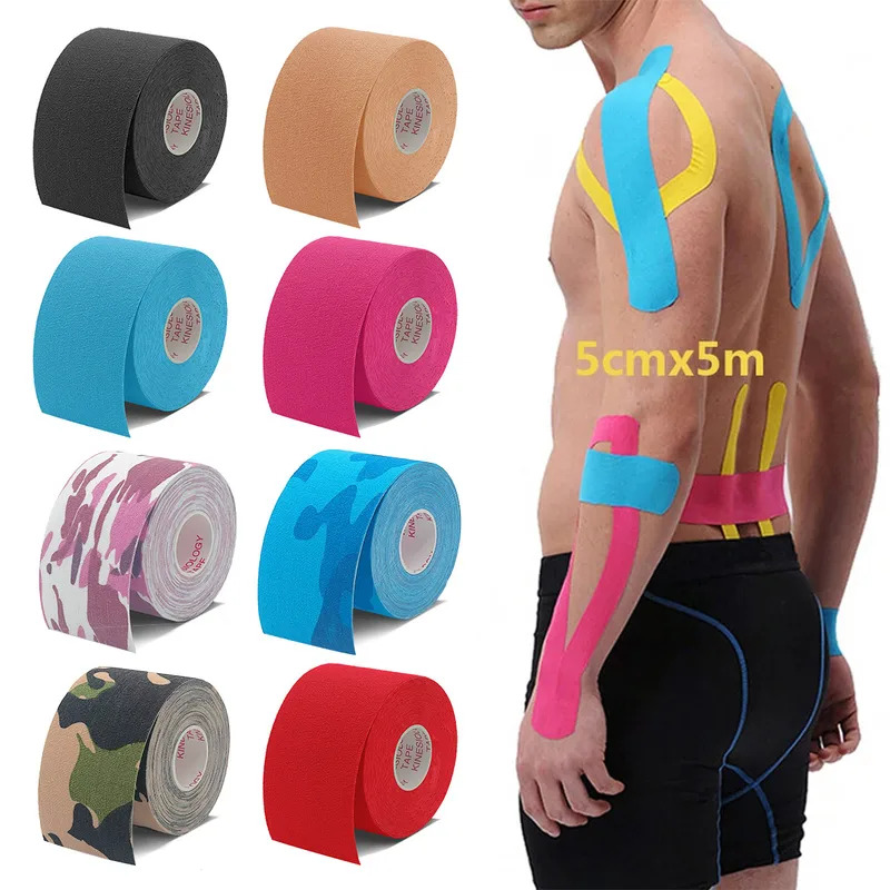 1/6Pcs Sports Waterproof Kines - огляд і ціна Sports Taping Precut