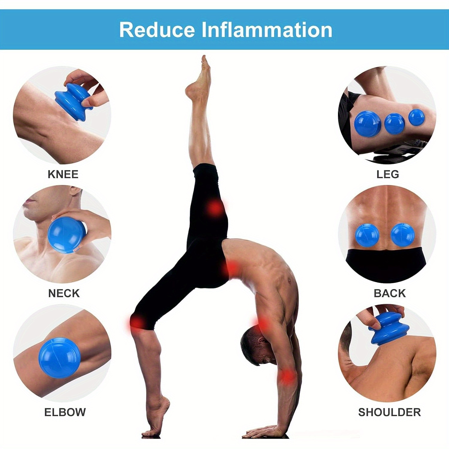 1pcs Silicone Cupping Therapy  - огляд і ціна Cupping Therapy Set