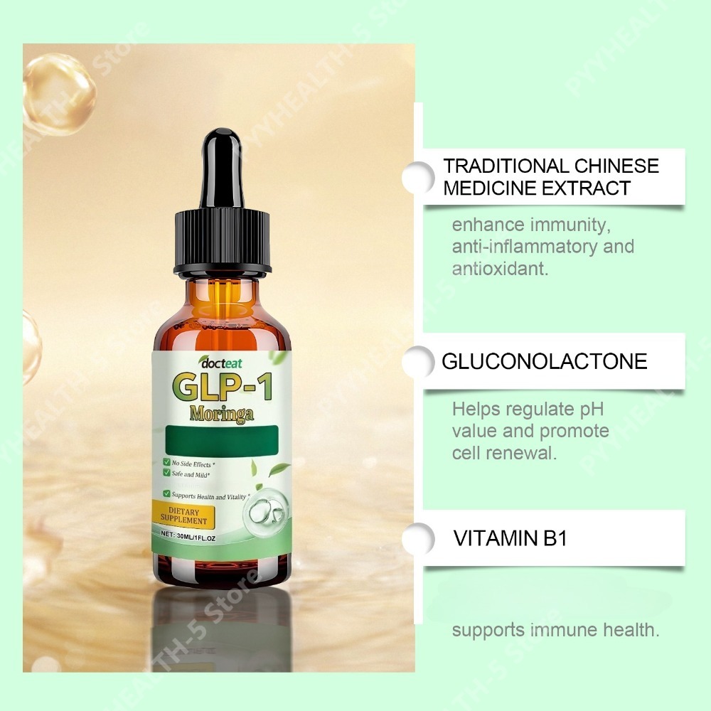 GLP-1 Moringa Health Boost Dro - огляд і ціна Health Wellness Energy