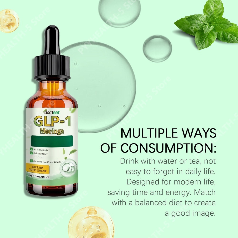 GLP-1 Moringa Health Boost Dro - огляд і ціна Health Wellness Energy