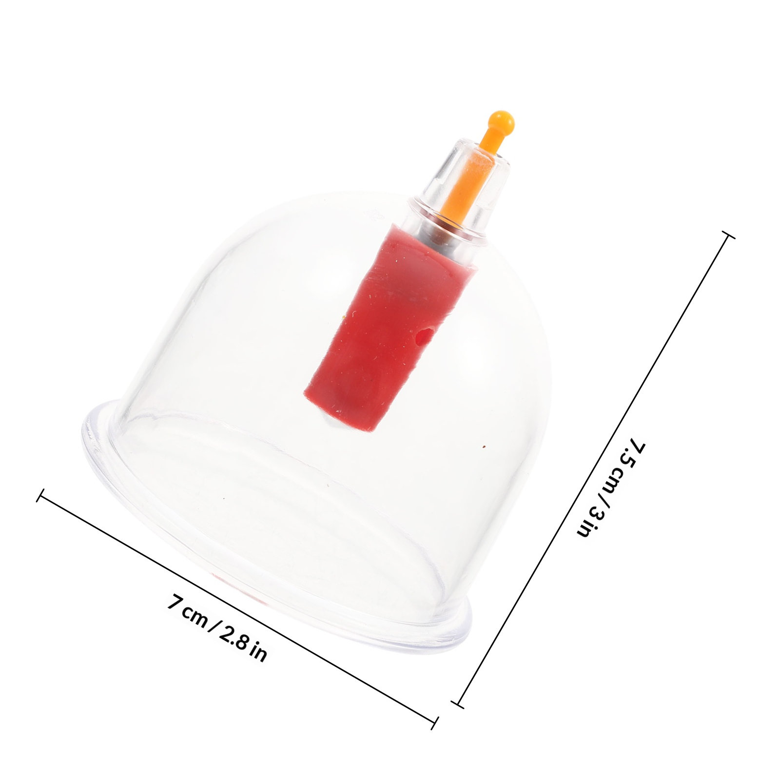 1Set Thickened Transparent Vac - огляд і ціна Cupping Therapy Set