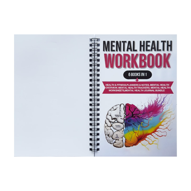 1pcs Mental Health Workbook &  - огляд і ціна Health Wellness Planner