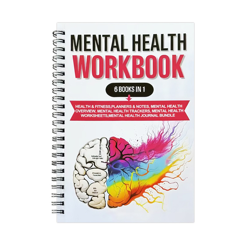 1pcs Mental Health Workbook &  - огляд і ціна Health Wellness Planner