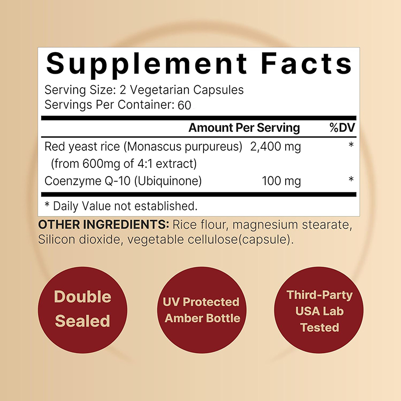 Red Yeast Rice Capsules - Supp - огляд і ціна Health And Wellness Promotion