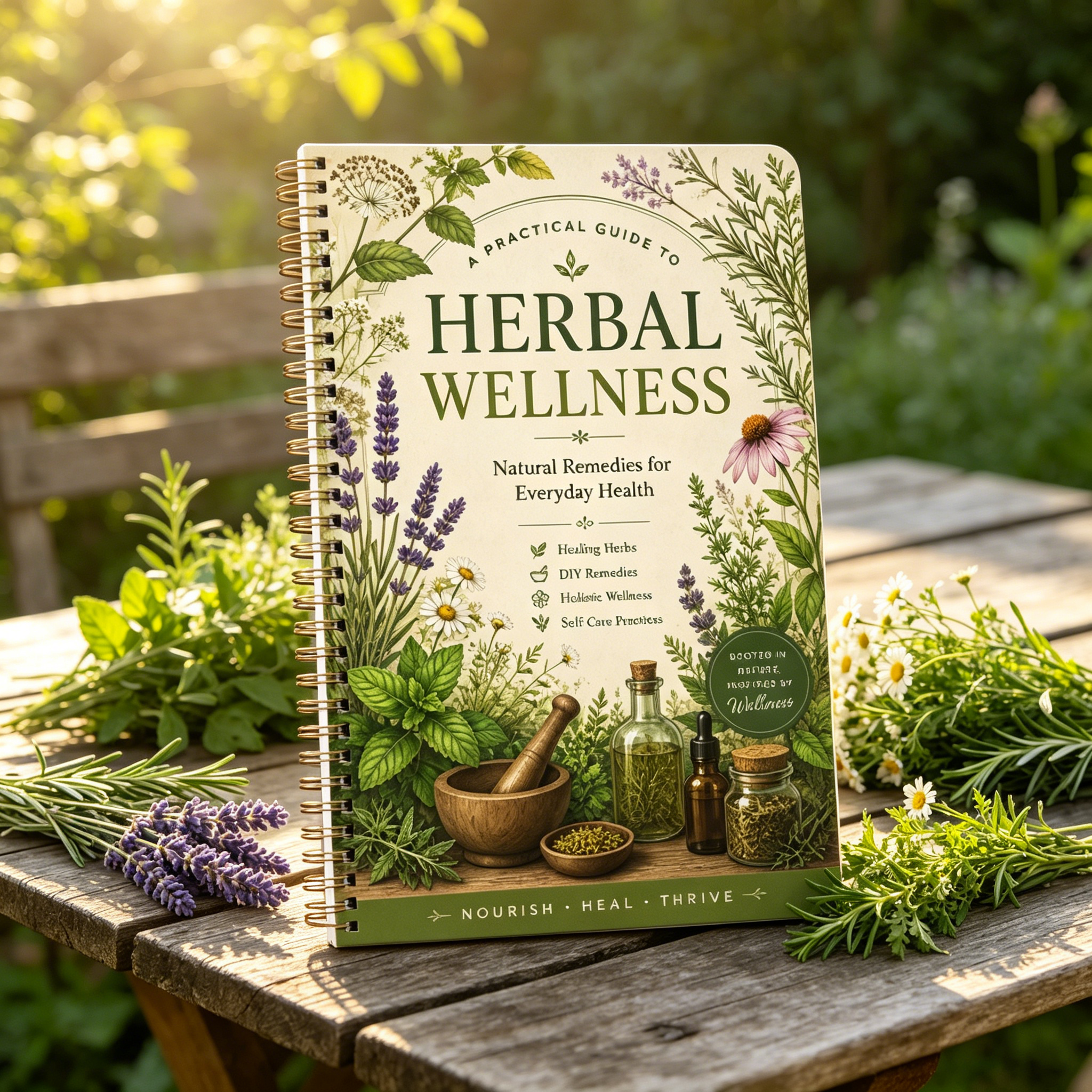 Herbal Remedies Journal A5 Spi - огляд і ціна Health Wellness Planner