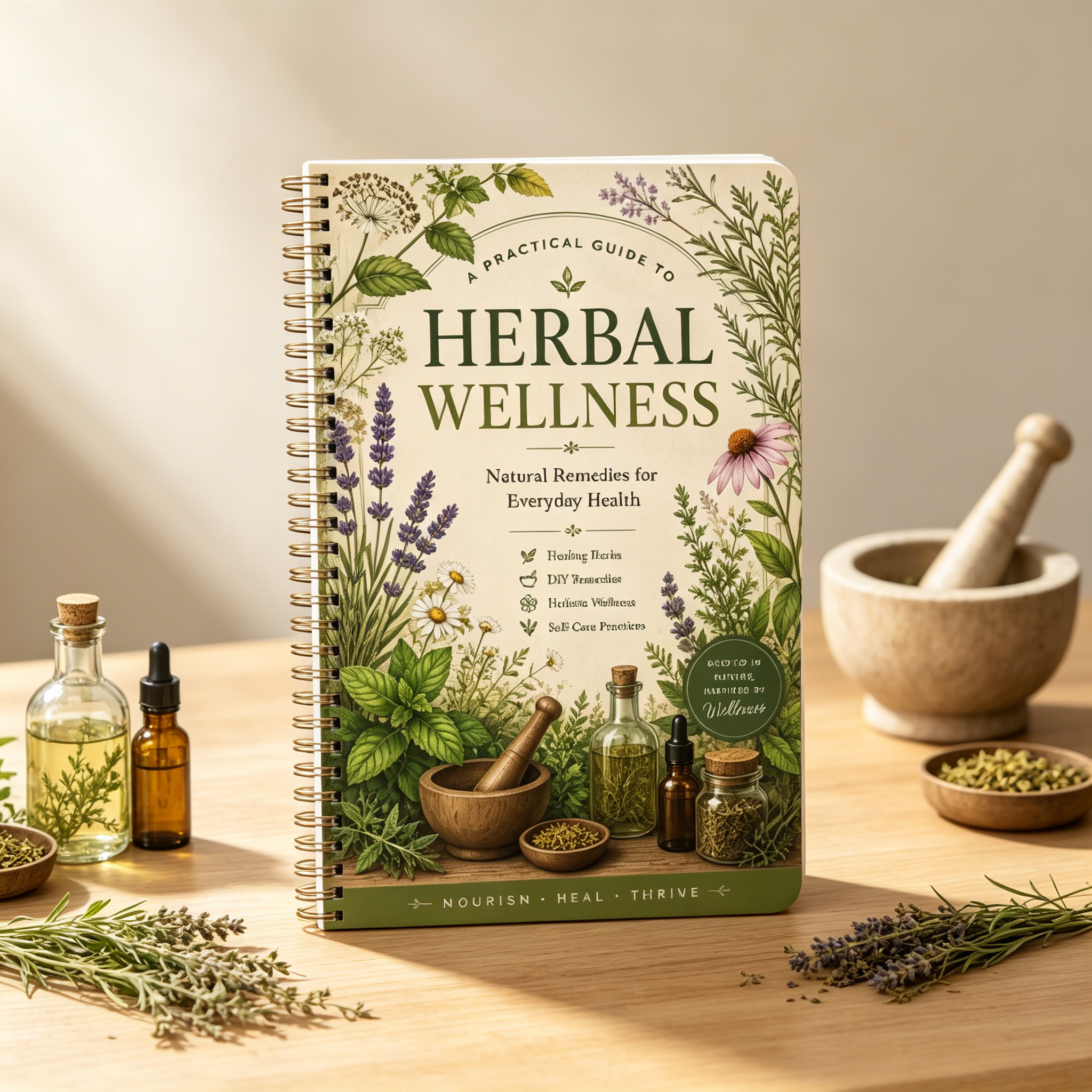 Herbal Remedies Journal A5 Spi - огляд і ціна Health Wellness Planner