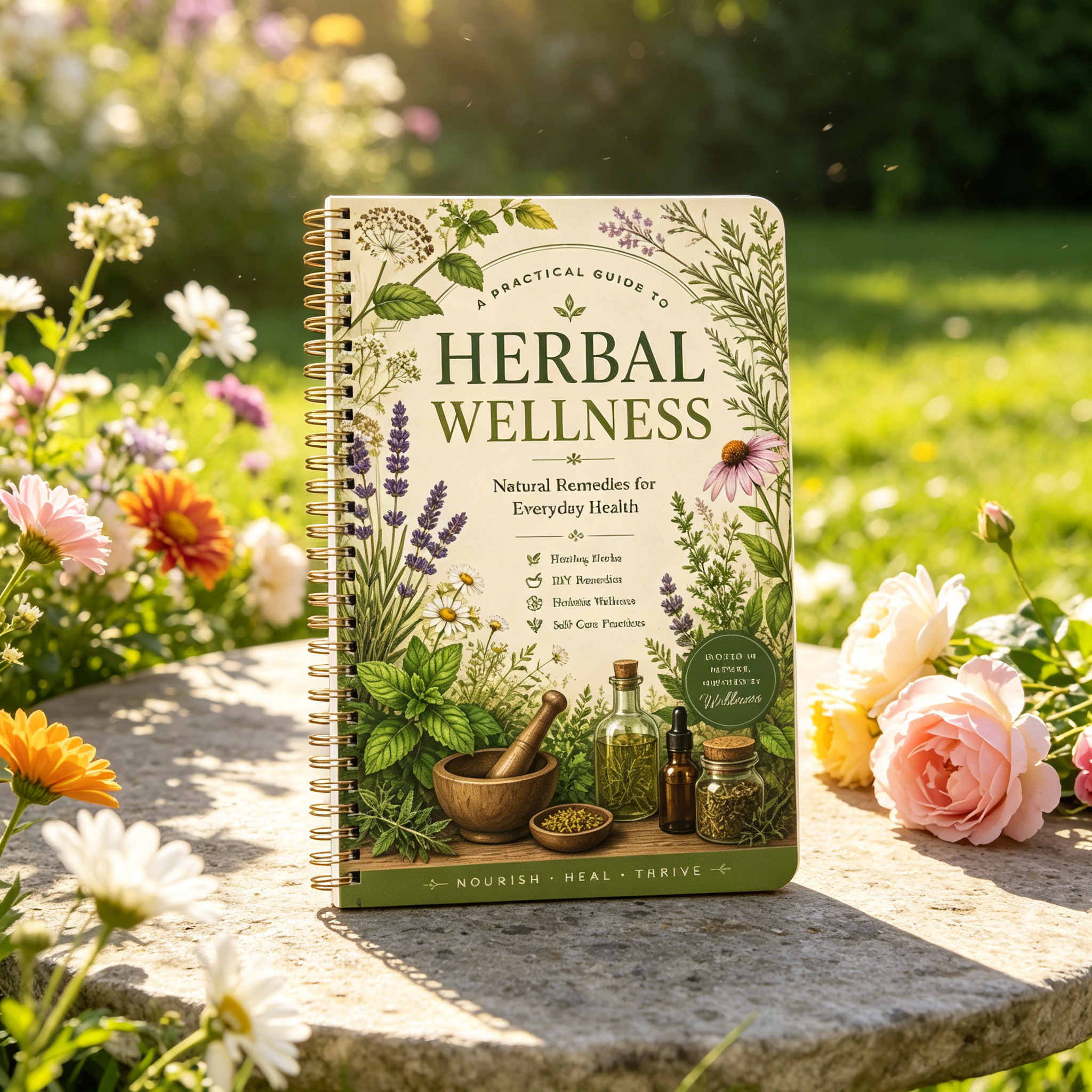 Herbal Remedies Journal A5 Spi - огляд і ціна Health Wellness Planner